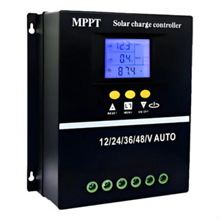 Controlador De Carga Solar 100a Mppt, Regulador,12-48vdispla em Oferta na Shopee