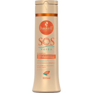 Shampoo Sos Verão 300ml Haskell em Oferta na Shopee