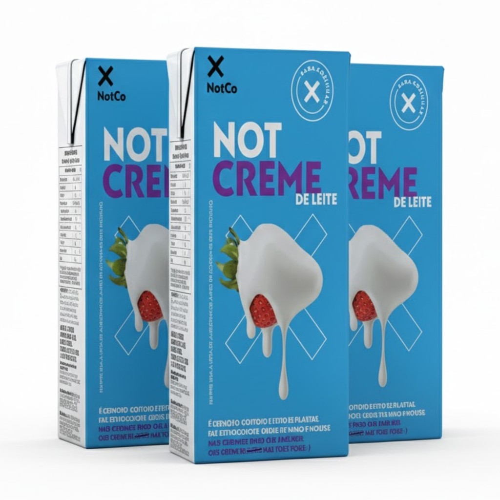 Kit 3 Creme de Leite Vegetal NOTCREME 200g