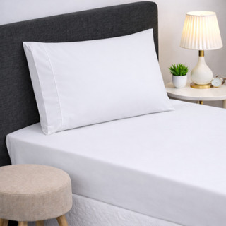 Jogo de Cama Solteiro 400 Fios Ponto Palito em Oferta na Shopee