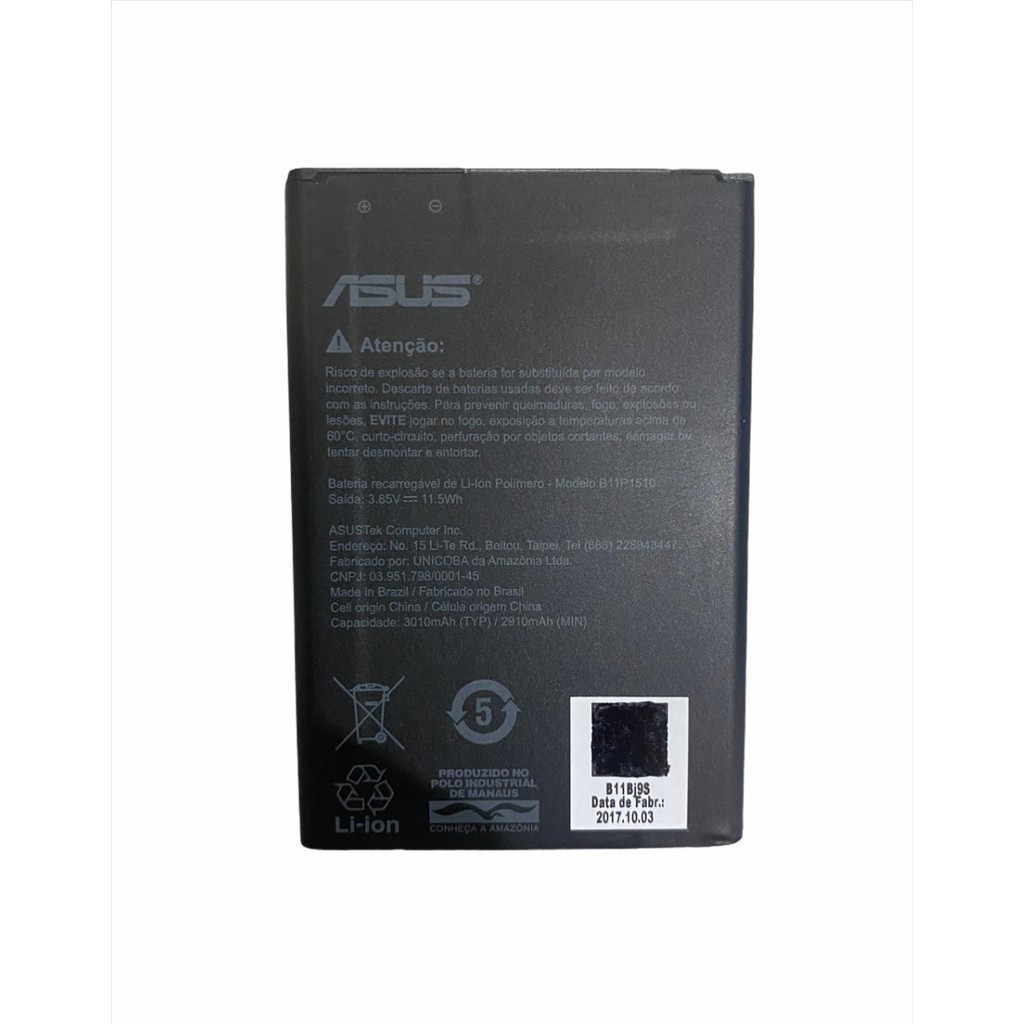 Bat Modelo compativel para  Asus Zenfone Go Live Zb551kl B11p1510