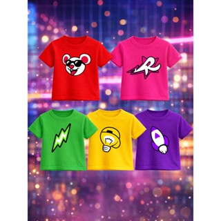 Camiseta Emily Vick Camisa Infantil Youtube Grupo dos Rosas Blusa 100% Algodão Premium em Oferta na Shopee