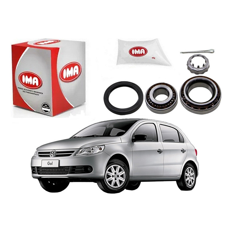 Kit Rolamento Roda Traseiro Gol G5 1.0 1.6 2009 A 2012 em Oferta na Shopee