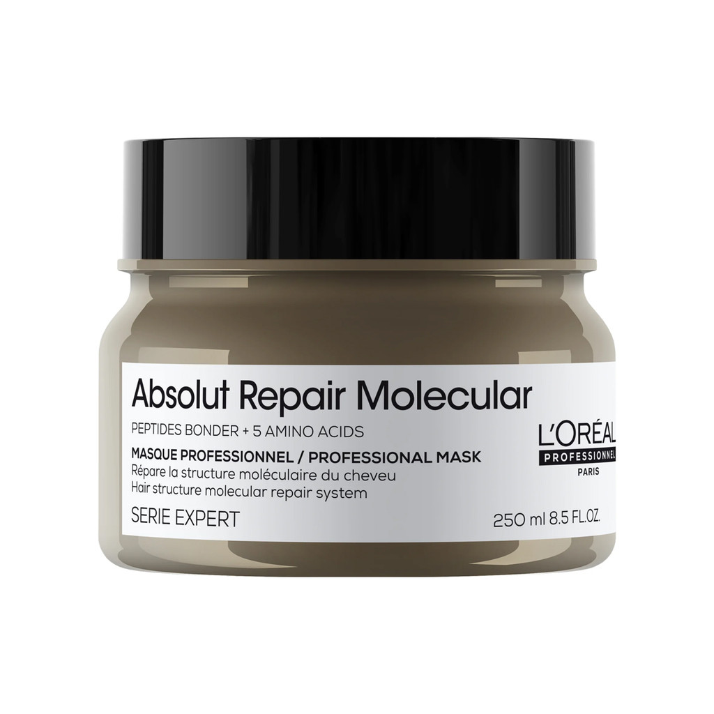 LOREAL PROFESSIONNEL SERIE EXPERT ABSOLUT REPAIR MOLECULAR MASCARA 250G em Oferta na Shopee