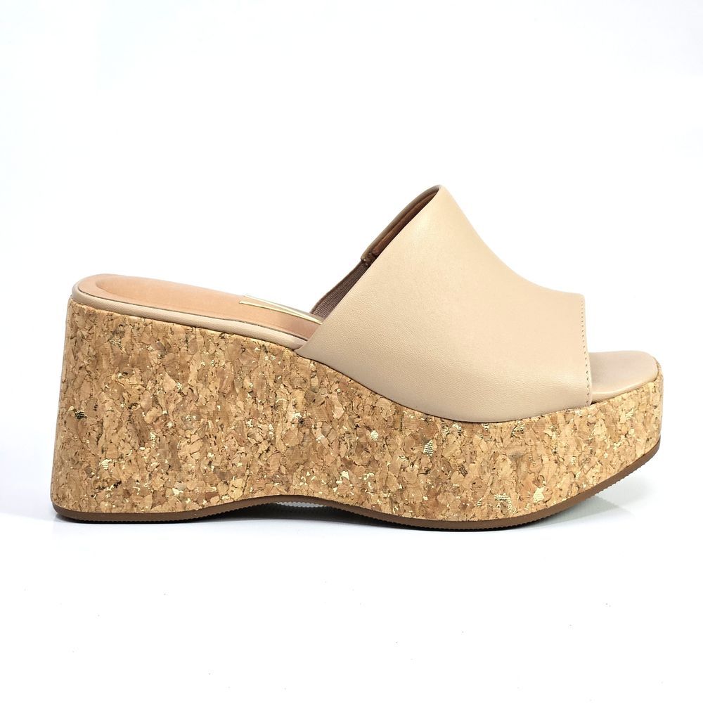 Tamanco Feminino Vizzano Salto Anabela 9cm Plataforma Confortável Elegante  6559100