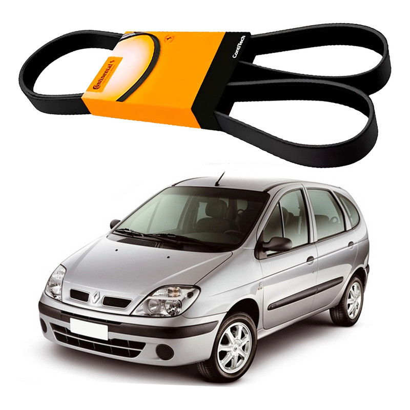 Correia Alternador Scenic 1.6 16v 2002 A 2010