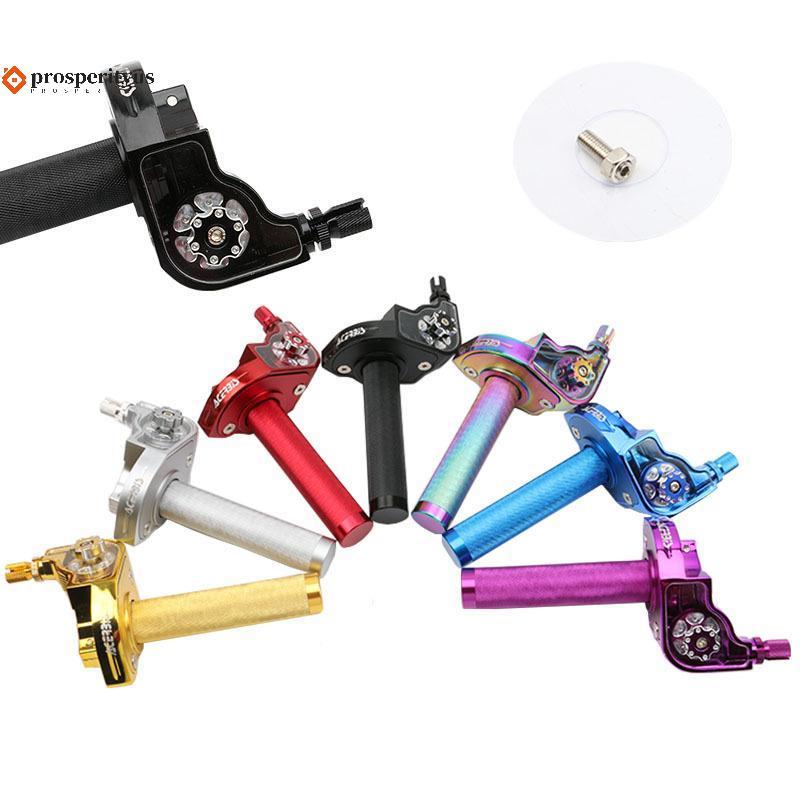 [PPTS] 1 Peça Punhos De Torção Do Acelerador Guidão 22mm De Alumínio Universal Para Motocicleta Ciclomotor Scooter Bicic
