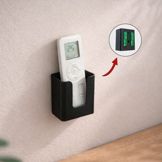 Suporte de Parede para Controle Remoto TV e Ar Organizador Individual Uso Prático e Compacto em Oferta na Shopee
