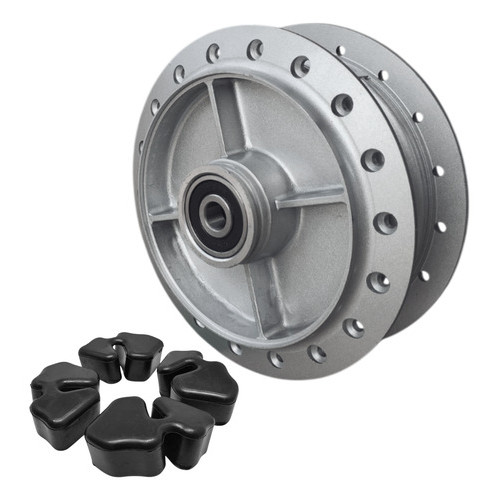 Cubo Roda Traseira Biz 100 110i 125 Rolam Instalado + Coxim