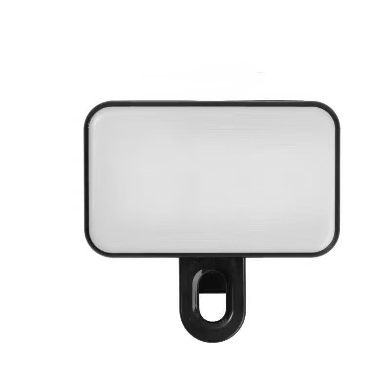 Mini Ring Light LED 3 Modos de Luz Recarregável USB Clip para Celular Selfie Maquiagem Live Stream em Oferta na Shopee