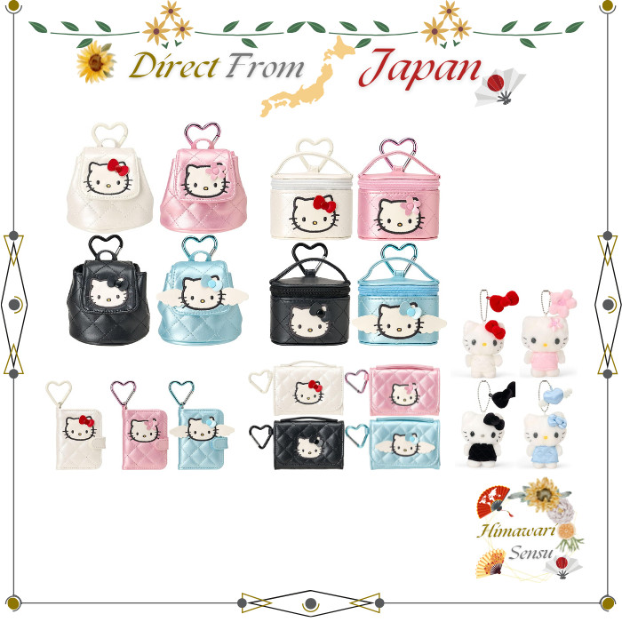 Sanrio Hello Kitty Colcha Em Miniatura Mascote Moeda Bolsa Caso Espelho 2026 Direto Do Japão