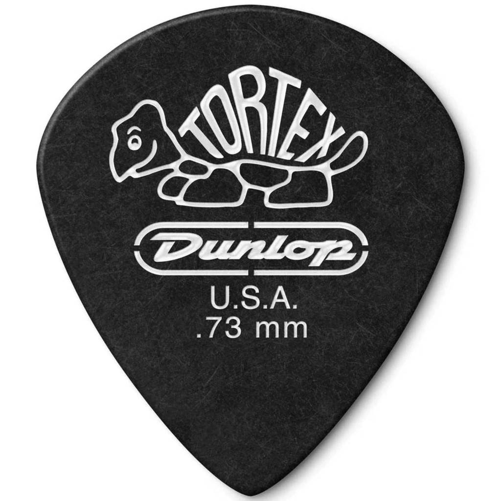 Palheta 0.73mm Tortex Jazz Preta Dunlop 482R.73 Cód.1833