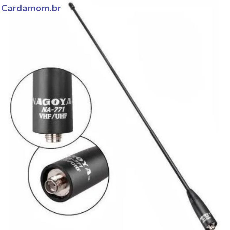 { CARDA } 1 Unidade VHF/UHF SMA Fêmea Macho Na771 Antena De Alto Ganho Para Rádios Amadores UVK5 UVK58 UVK6 DM-1701 Walk
