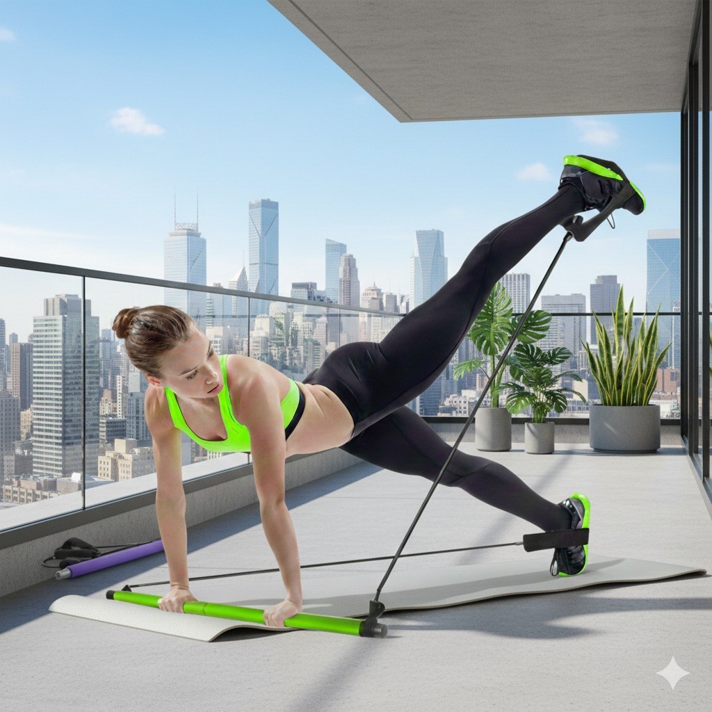 Barra de Pilates Colors Ideal  Alongamento Fisioterapia e Treinos em Casa top novidade