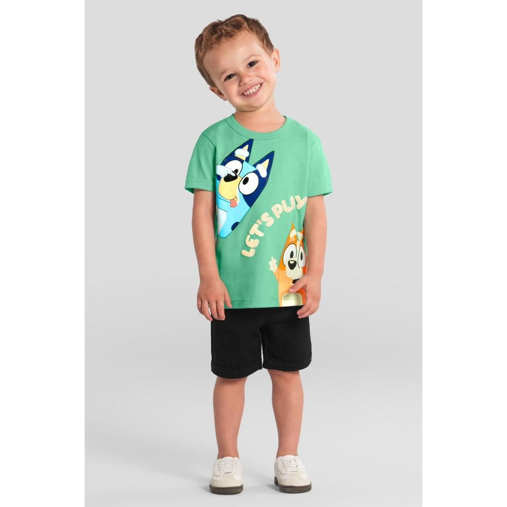 Camiseta infantil menino da Bluey Brandili em Oferta na Shopee