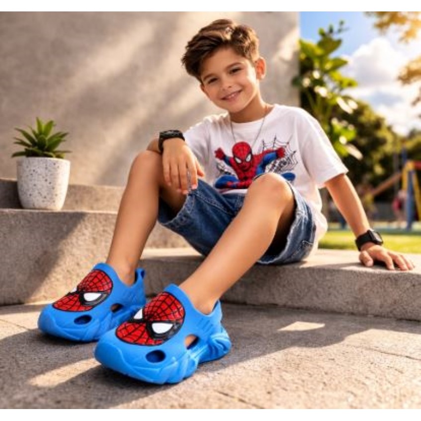 Papete Infantil Turb Personagens Homem Aranha, Capitão America, Batman, Sonic, Moana