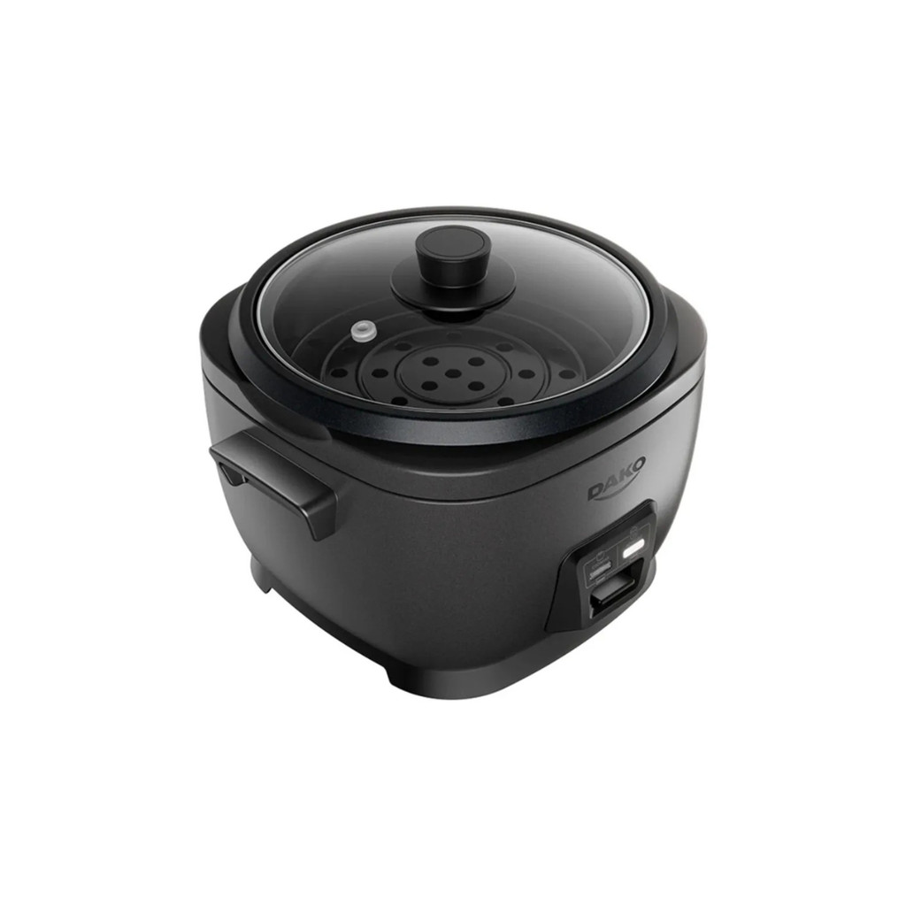 PANELA DE ARROZ ELÉTRICA 4L DAKO 220V CINZA ESCURO 60HZ — oferta na Shopee