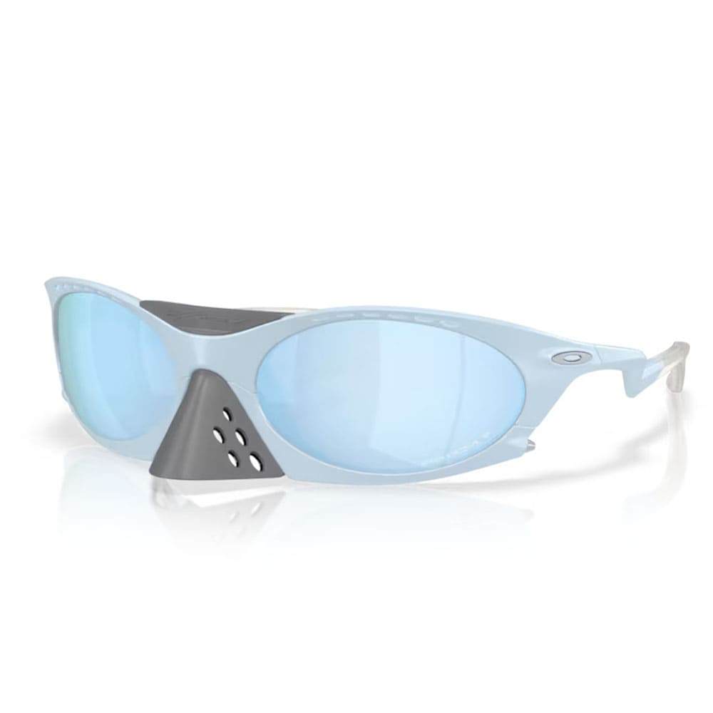 Óculos de Sol Oakley Plantaris Matte Stonewash Prizm Deep Water Polarized Cód.94370463