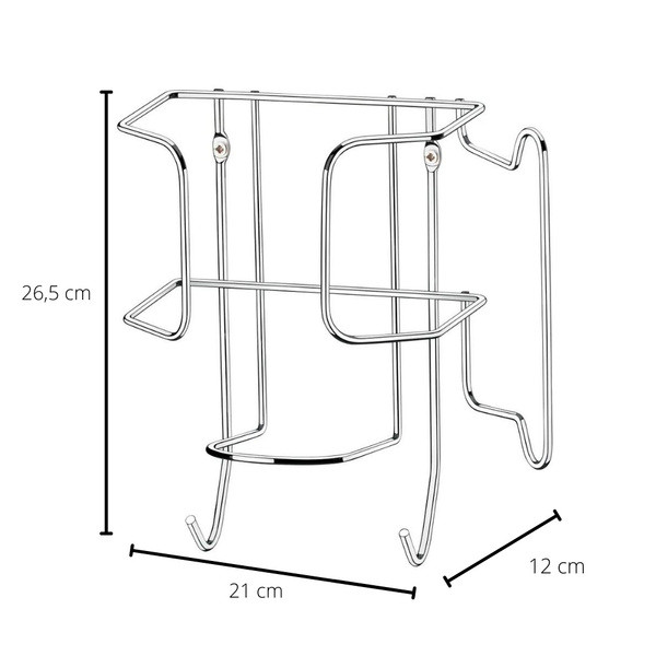 SUPORTE P/ FERRO/TABUA DE PASSAR ROUPA