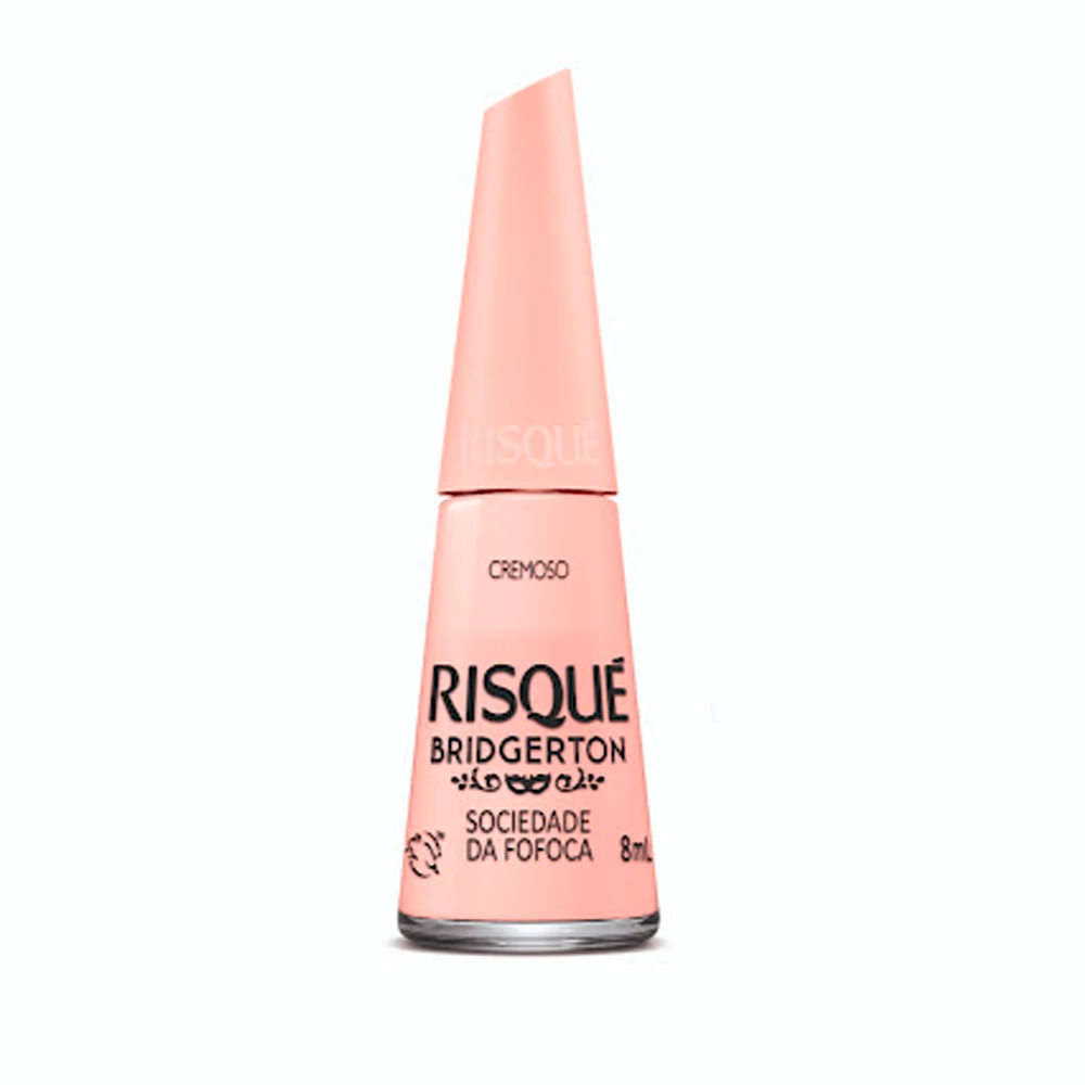 Esmalte Risqué Cremoso Bridgerton Sociedade da Fofoca 8ml em Oferta na Shopee