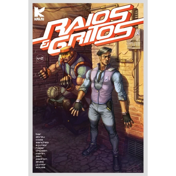 Capa do livro Comic - Raios & Gritos #2 - Novo/Lacrado - Kaiju Editora -