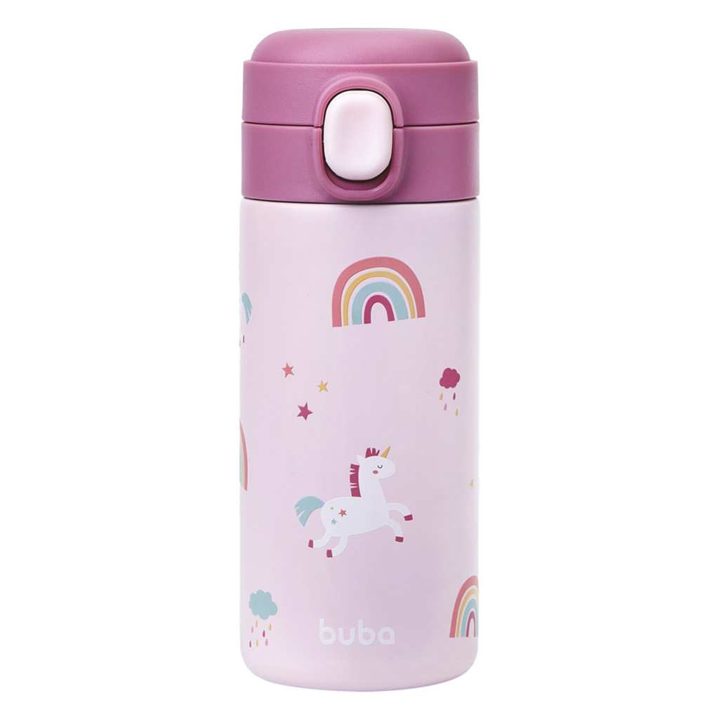 Garrafa Térmica Parede Dupla Buba Magic Unicórnio 400ml em Oferta na Shopee