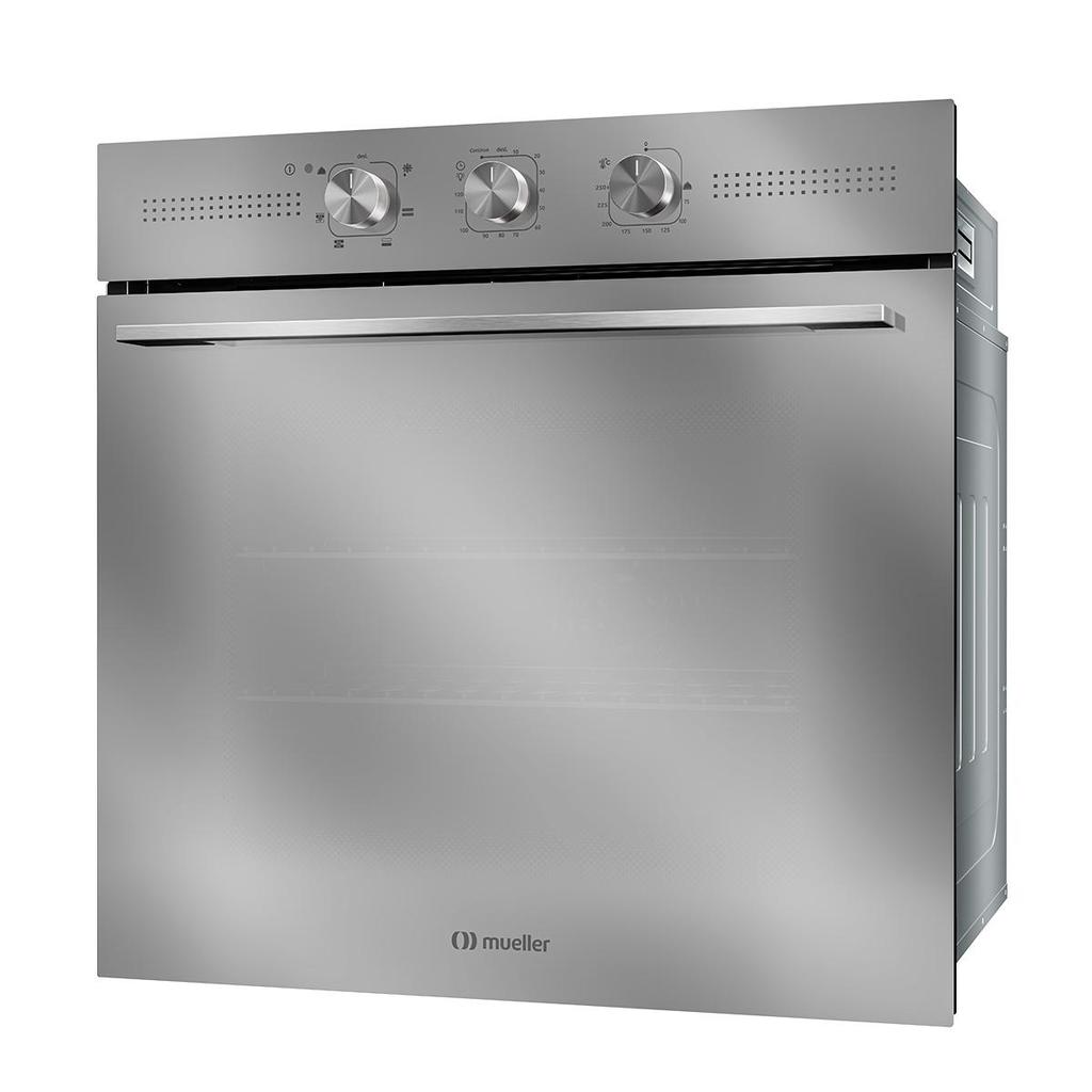 Forno Elétrico Digital de Embutir Mueller Espelhado 70 Litros com função fryer MFE70K 220V em Oferta na Shopee