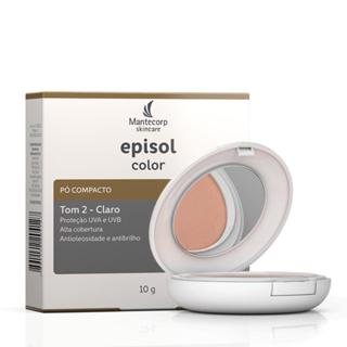Protetor Solar Pó Compacto Episol Clara Fps 50 10g em Oferta na Shopee