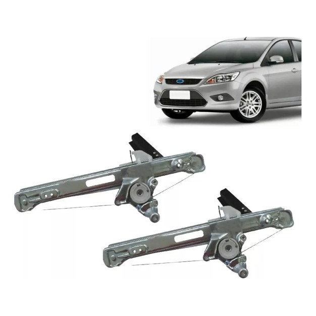 Par Máquina Levanta Vidro Elétrico Traseiro Focus 2000 A 09