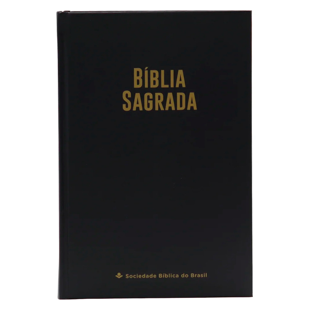 Bíblia Sagrada Semear | NAA | Capa Dura Preta em Oferta na Shopee
