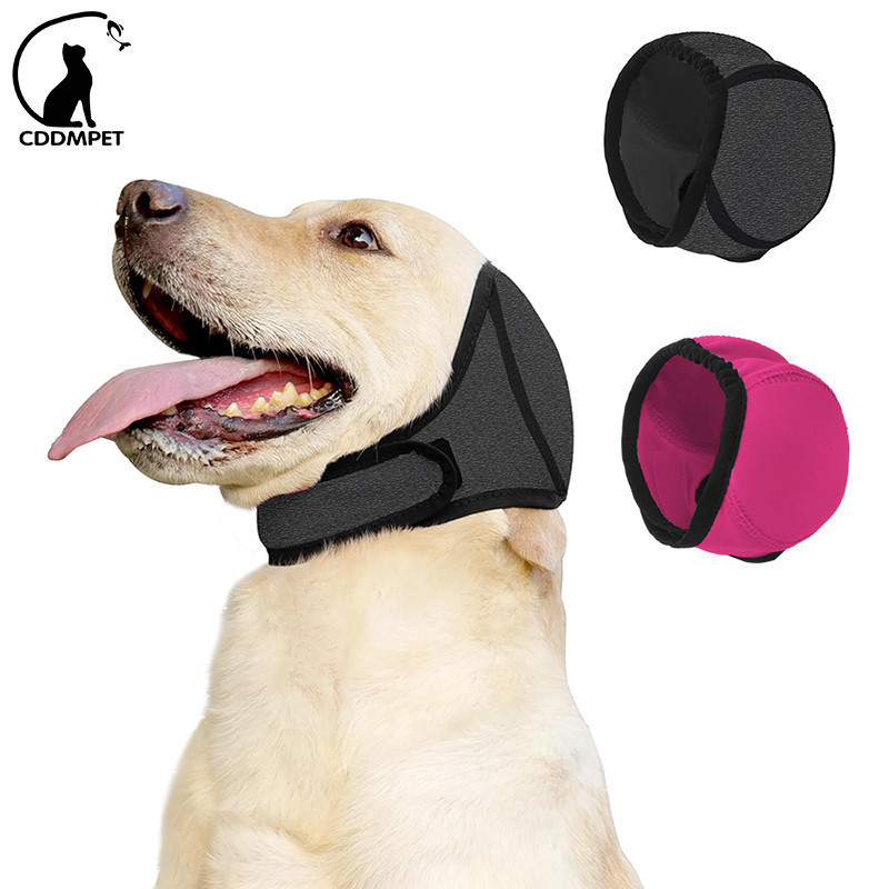 Envoltório De Cabeça De Cachorro , Orelhas Silenciosas Para Ansiedade , À Prova D'água Capuz Calmante Sem Agitação