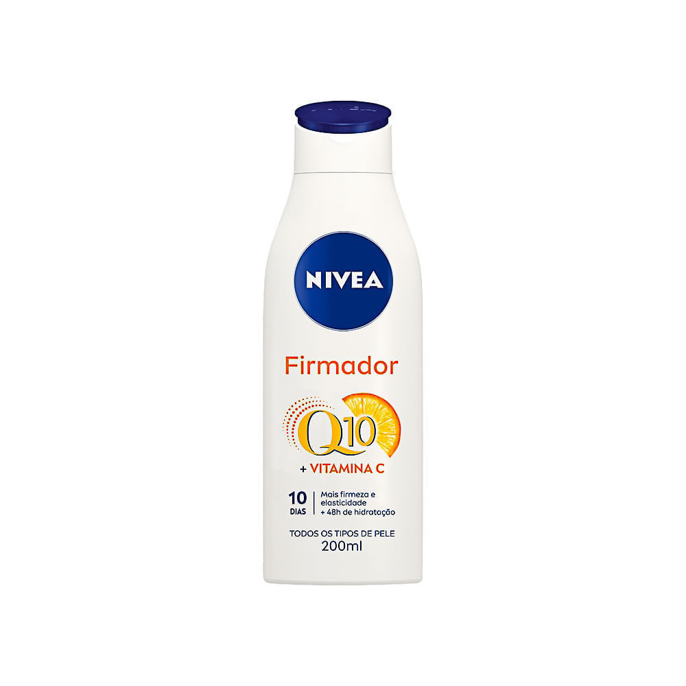 Loção Hidratante Nivea Firmador Q10 + Vitamina C Todos os Tipos de Pele 200ml em Oferta na Shopee
