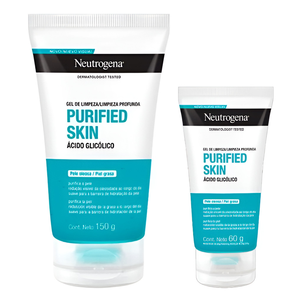 Kit Gel De Limpeza Neutrogena Purified Skin 150g + Gel Limpe