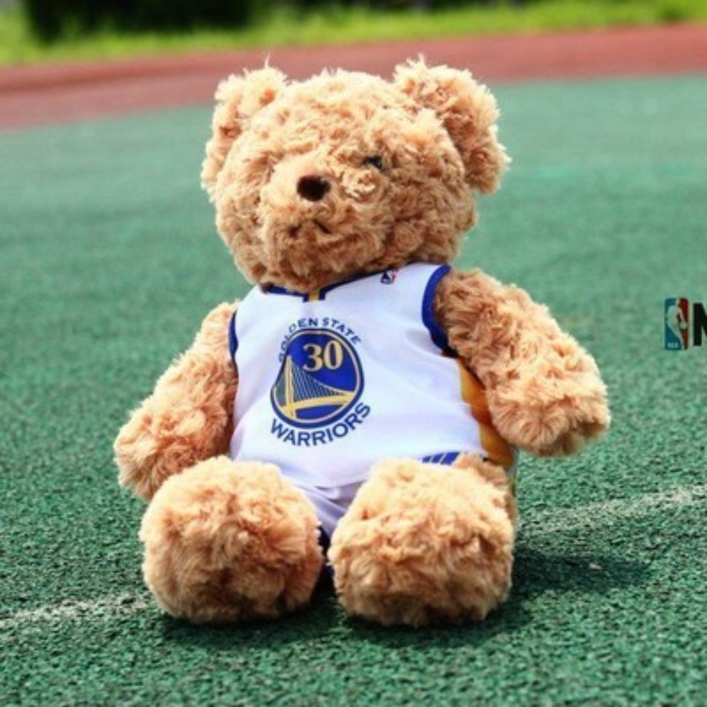 Criativo Basquete Futebol Urso De Pelúcia Brinquedo Macio Boneca Esporte Temático Aniversário Presente De Natal Para Cri