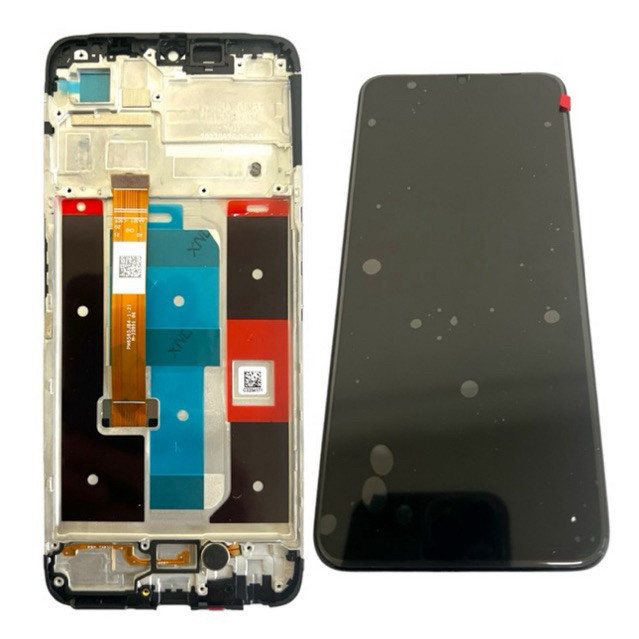 Frontal Tela Display C/aro Para Realme C35 Original Premium