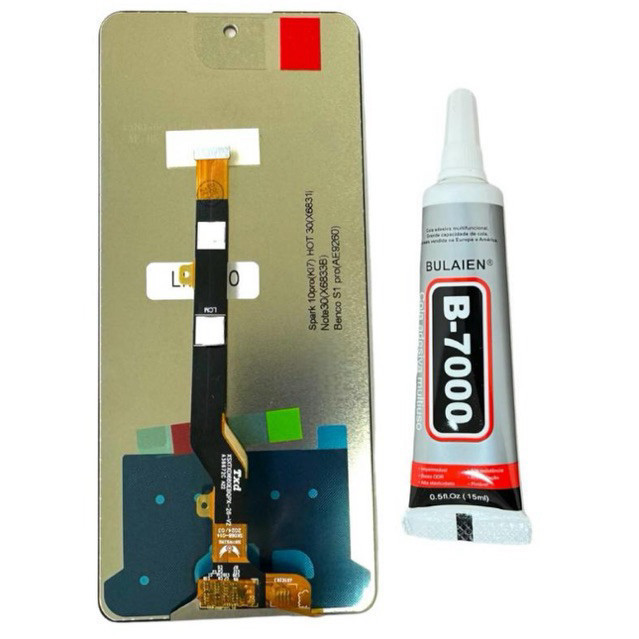 Frontal Tela Display Para Infinix Hot 30 X6831 Original Vivid + Cola 15ml