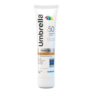 Protetor Solar Umbrella Perfect Skin FPS 50 Tom Médio 50g em Oferta na Shopee