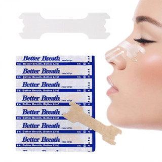 Dilatador Nasal Anti Ronco Tira Nasal Adesivo Nasal Strips Kit 100 Unidades em Oferta na Shopee