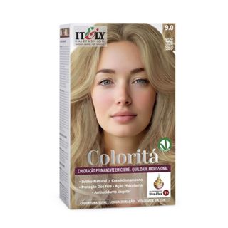 Coloração Itely Coloritá 9.0 Louro Muito Claro em Oferta na Shopee