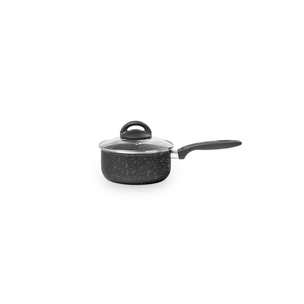 Panela com Tampa Brinox Ceramic Life Suprema Ø18cm 1,9 L Preto