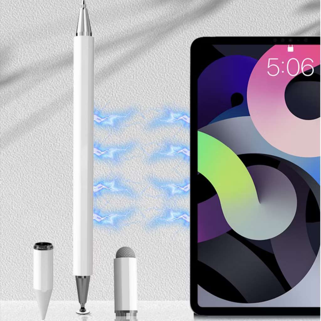 Caneta Stylus Universal 3 Em 1 Para Tablets iPad/Android-Lápis De Tela De Toque Telefones iOS Samsung Xiaomi em Oferta na Shopee