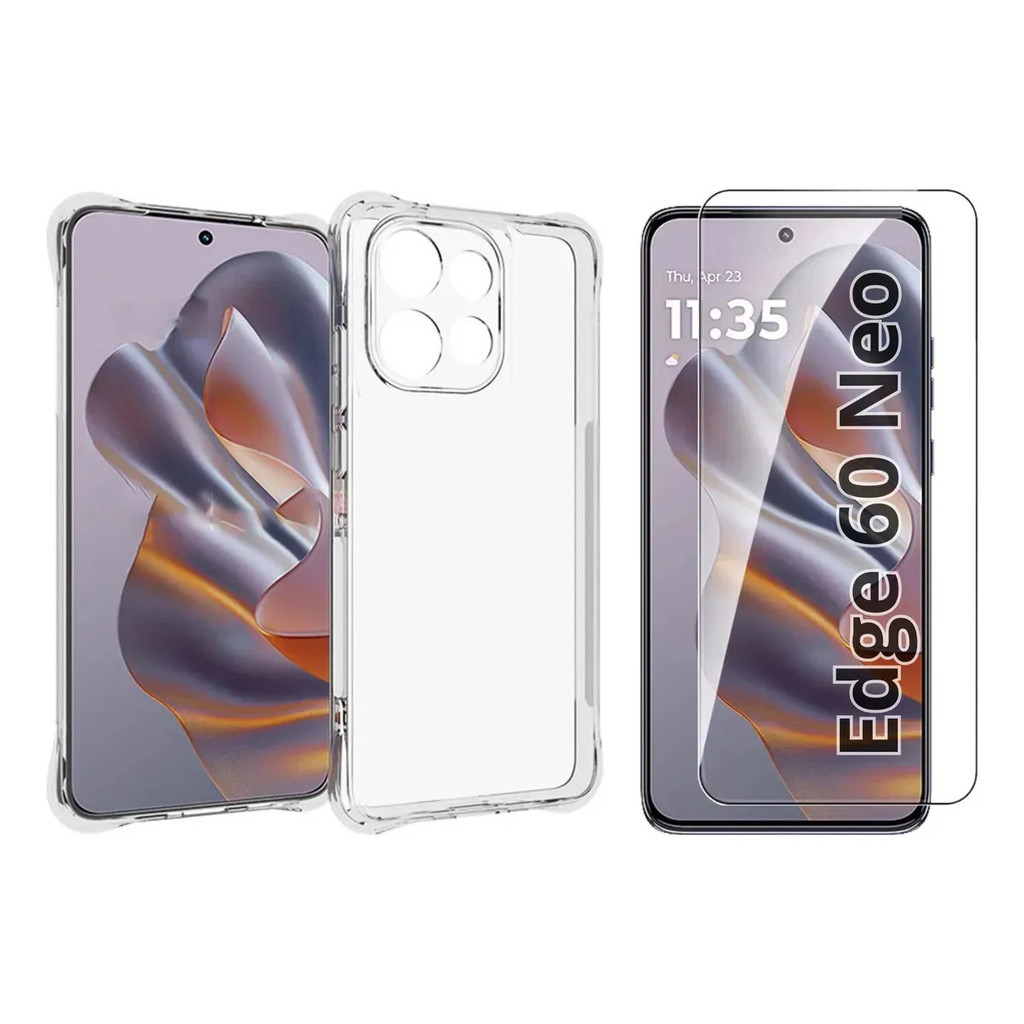 Capa + Película Curva Motorola Moto Edge 60 Neo - Slim