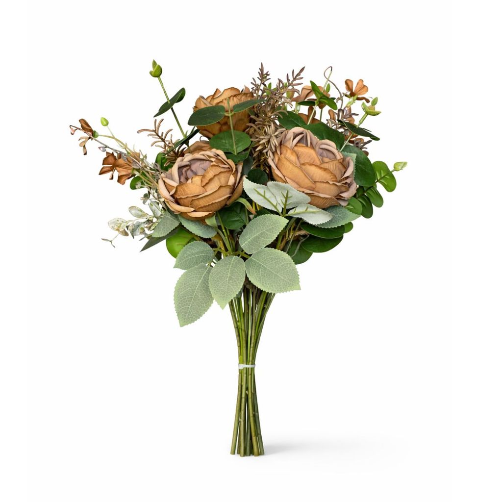 Buquê De Rosas Grande Artificial Flores Premium