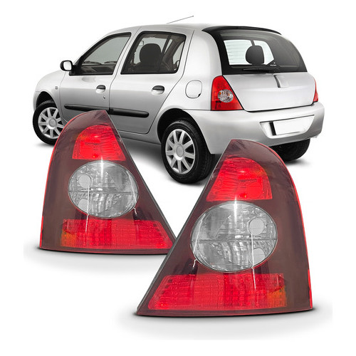 Par Lanterna Clio Hatch 03 04 05 06 2007 2008 2009 2010 Fume