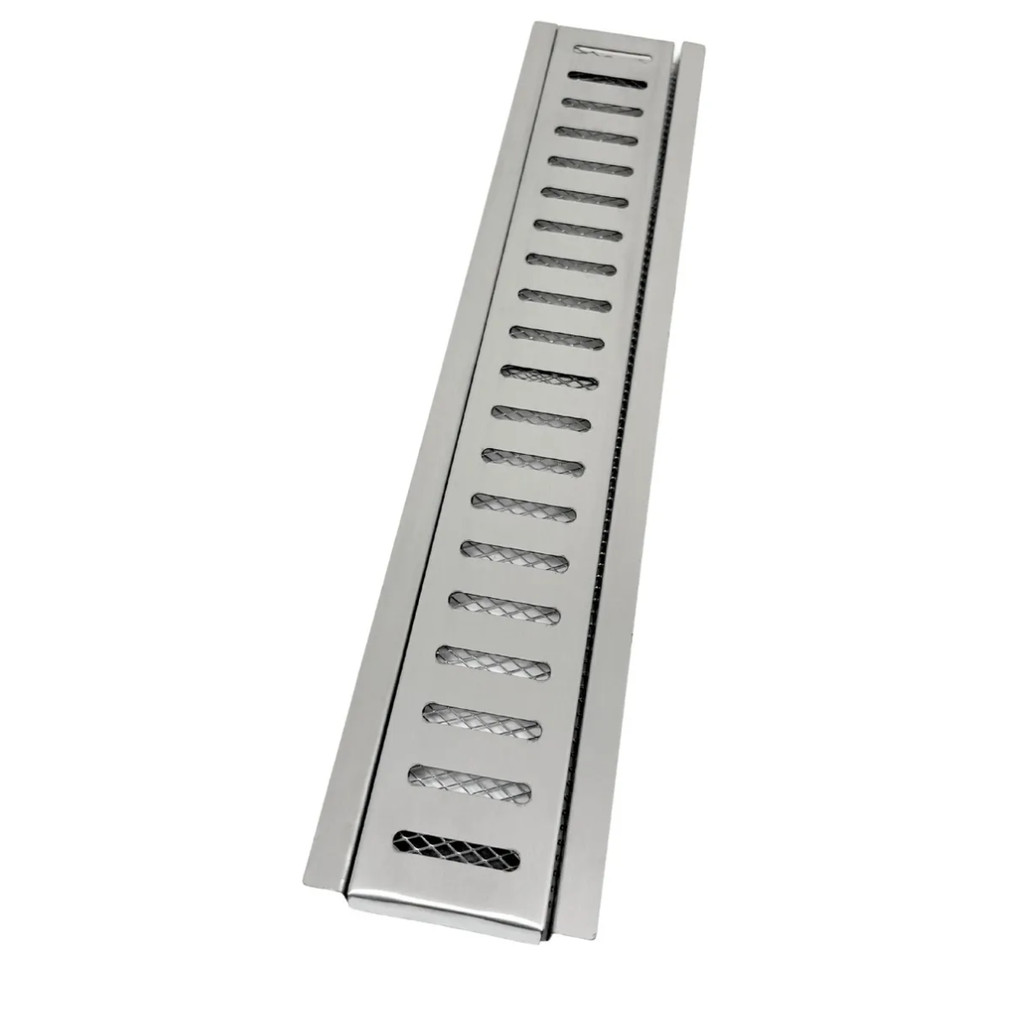 Ralo 10x120 Inox 304 Com Aro Tela Anti Inseto