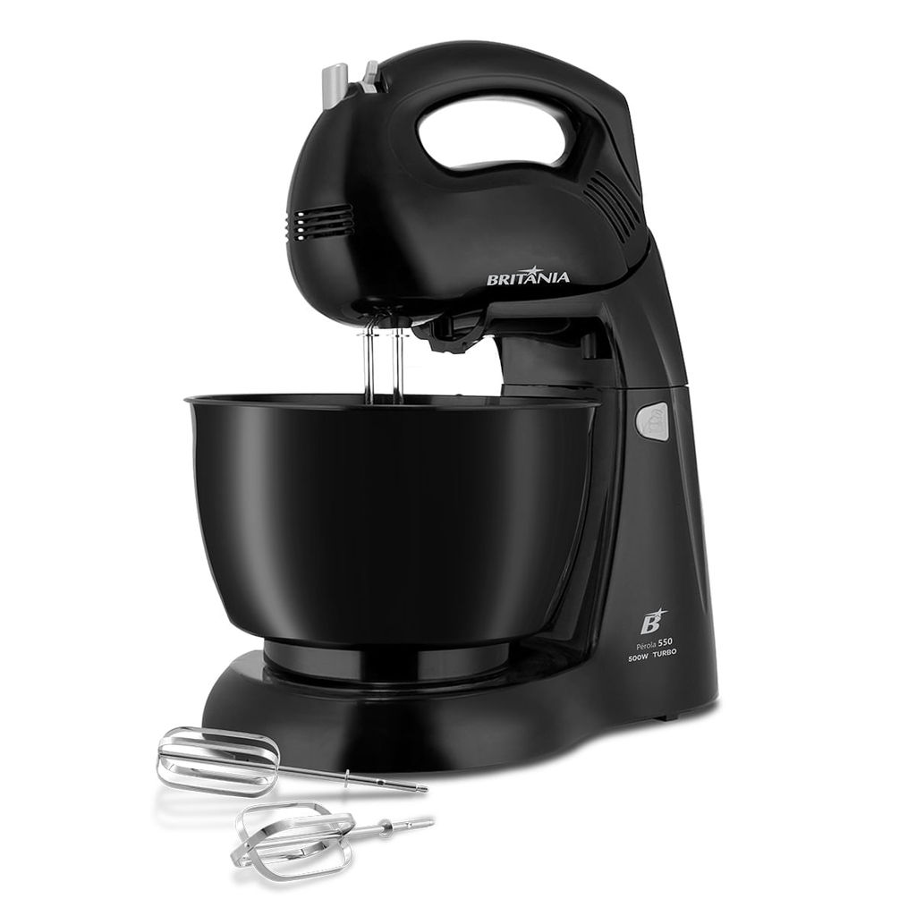 Batedeira Britânia Pérola 550 500W 4 velocidades + Turbo 4,3L em Oferta na Shopee