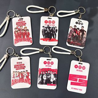 K-pop Idol BTS Jimin , Jin , Suga , Jungkook Tour Card Holder Capa Protetora Para Identificação De Estudante em Oferta na Shopee