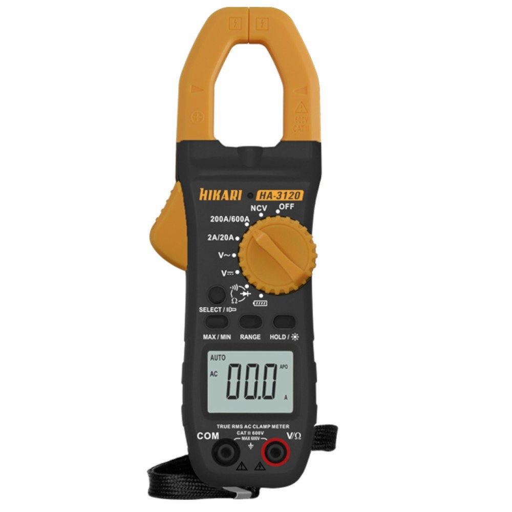 Alicate amperímetro digital CAT II 600V - HA-3120 - Hikari em Oferta na Shopee