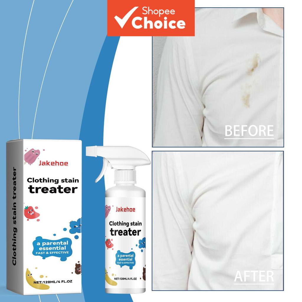 Spray De Descontaminação Suave Jakehoe Para Roupas , Tratamento De Manchas Perfumado Com Cuidado De Proteção