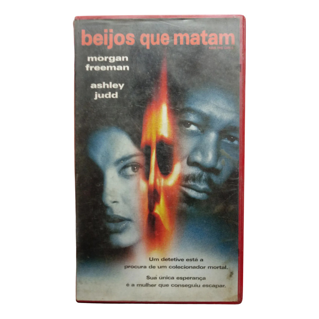 Vhs Beijos Que Matam - Morgan Freeman